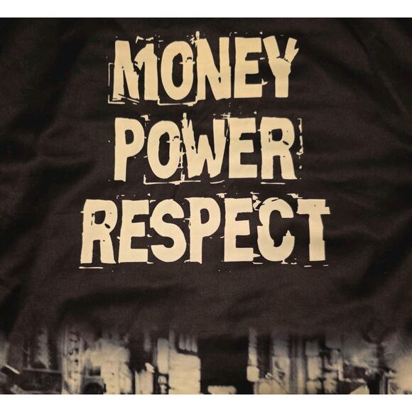 LOOSE Brand Jacket Mens SM Black Graphic Print Bomber Streetwear Japanese Urban - Picture 7 of 10